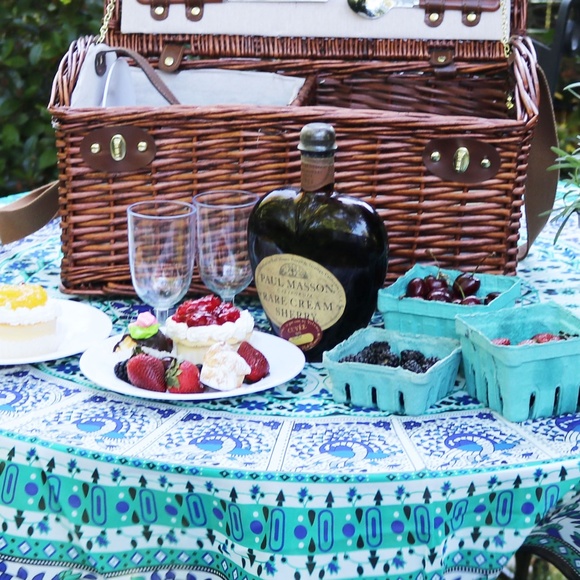 Host Pick! 🎉 Bohemian Beach Throw, Tablecloth & Cover in One Blue Combo & Teal - Picture 7 of 16